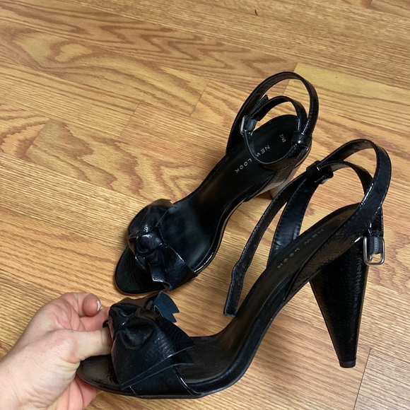 Asos zara style sandals bow shoes - Picture 1 of 5